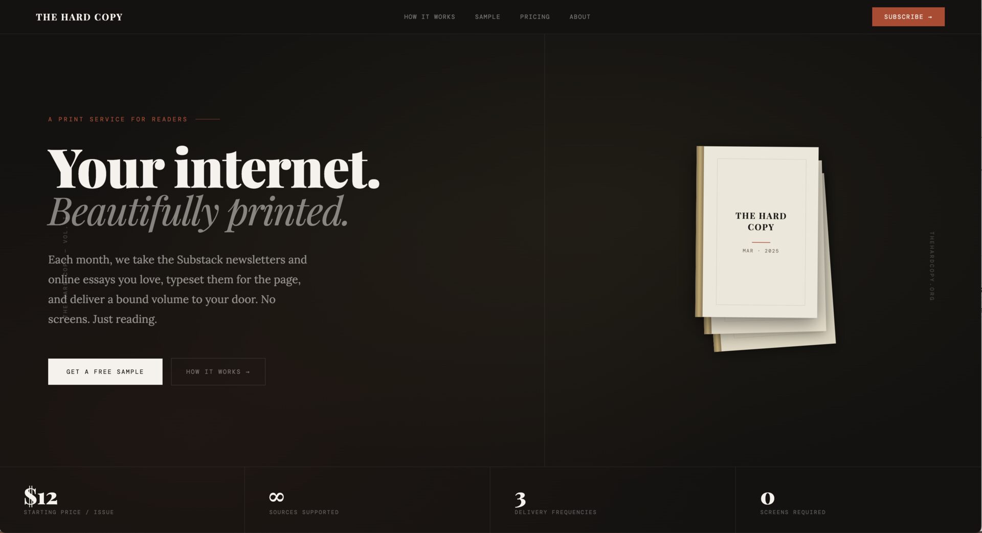Hard Copy website